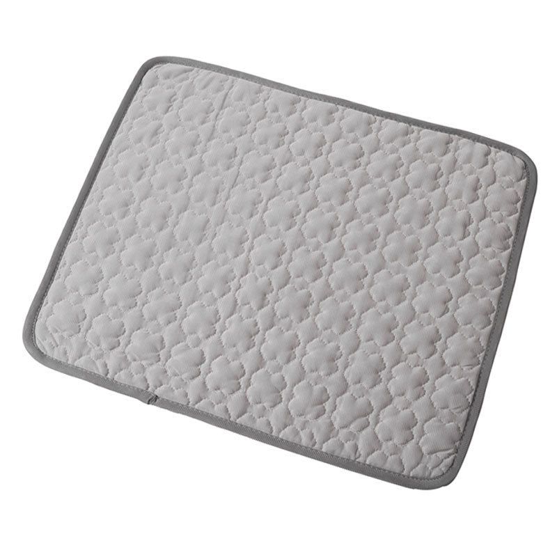 Cooling Pet Mat for Dogs and Cats, Summer Heat Relief Bed Pad with Breathable Mesh and Soothing Gel Layer, Ideal for Sofa Floor Crate Car Seat and Outdoor Use (Blue, XL)