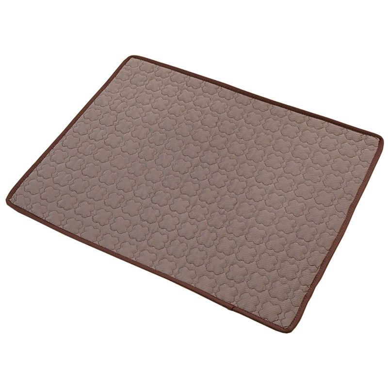 Cooling Pet Mat for Dogs and Cats, Summer Heat Relief Bed Pad with Breathable Mesh and Soothing Gel Layer, Ideal for Sofa Floor Crate Car Seat and Outdoor Use (Blue, XL)