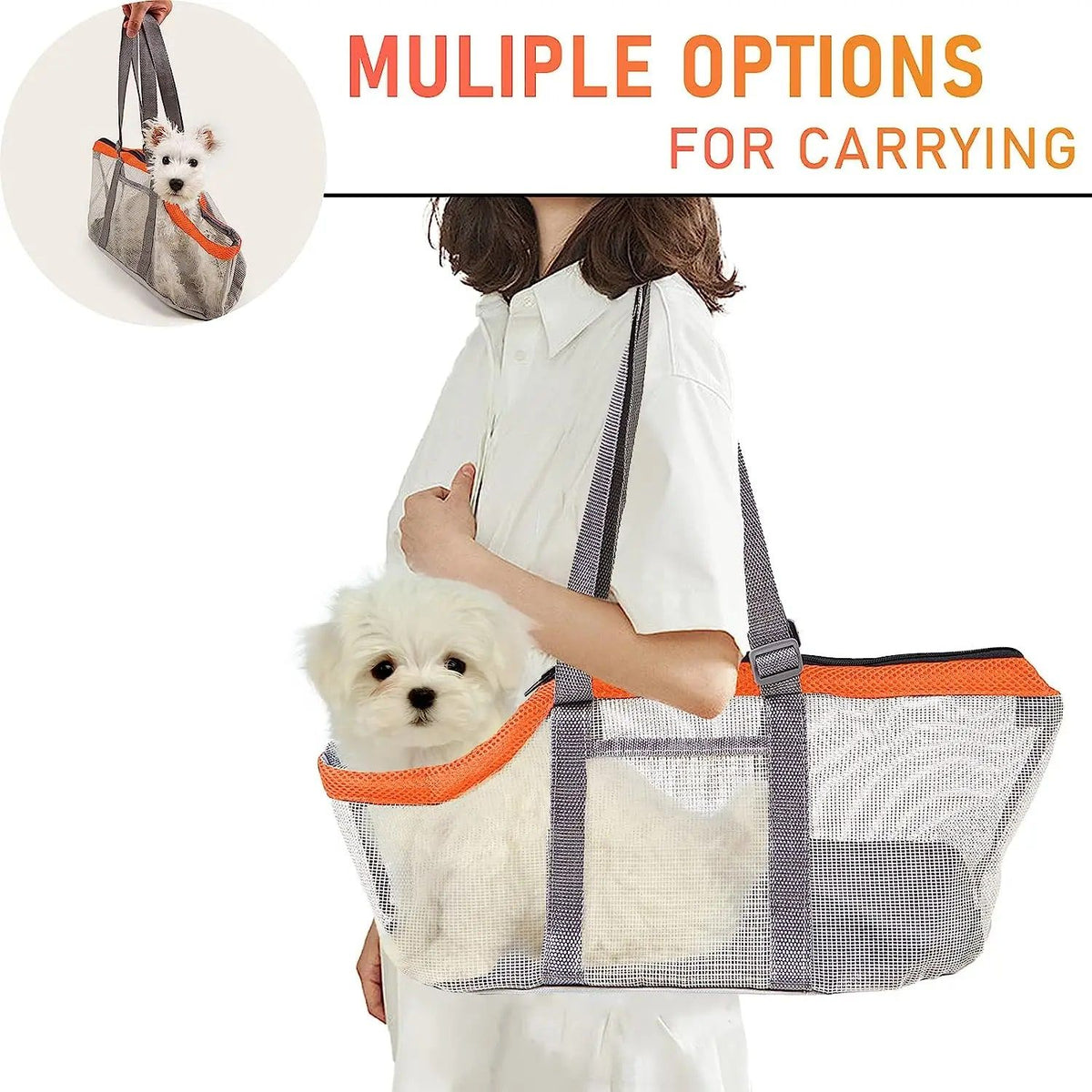 Cozy Mesh Pet Carrier for Cats and Small Dogs – Breathable, Portable Tote Bag with Wide Head Opening, Perfect for Daily Walks, Vet Visits, and Short Trips (Red & Green)