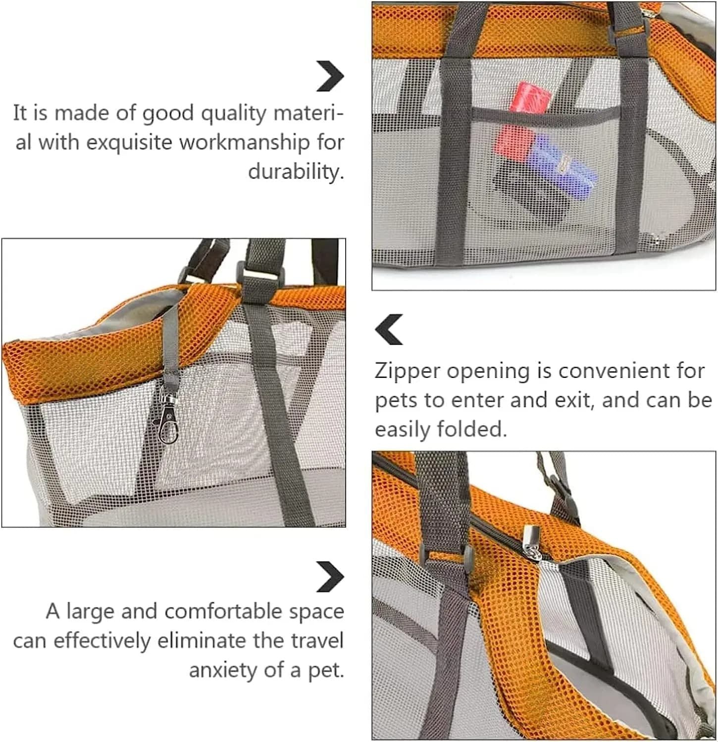Cozy Mesh Pet Carrier for Cats and Small Dogs – Breathable, Portable Tote Bag with Wide Head Opening, Perfect for Daily Walks, Vet Visits, and Short Trips (Red & Green)