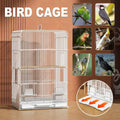Large Parrot Birdcage with Stand for Birds Play Area Pet Habitat Flight Cage
