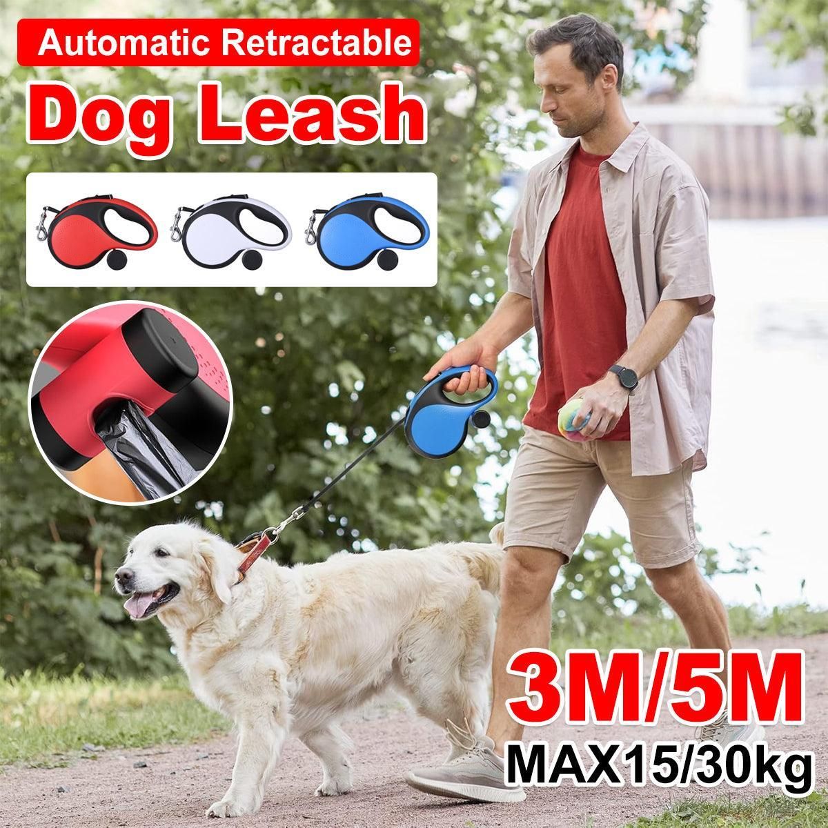 Durable Pet Leash for Small Dogs Adjustable Dog Leash Comfortable Pet Harness - Blue-5M