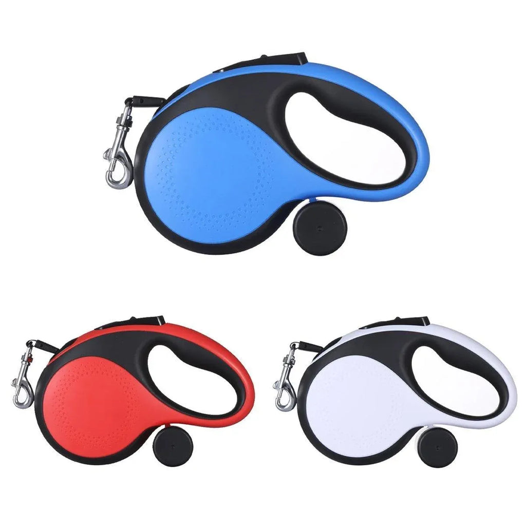 Durable Pet Leash for Small Dogs Adjustable Dog Leash Comfortable Pet Harness - Red-5M