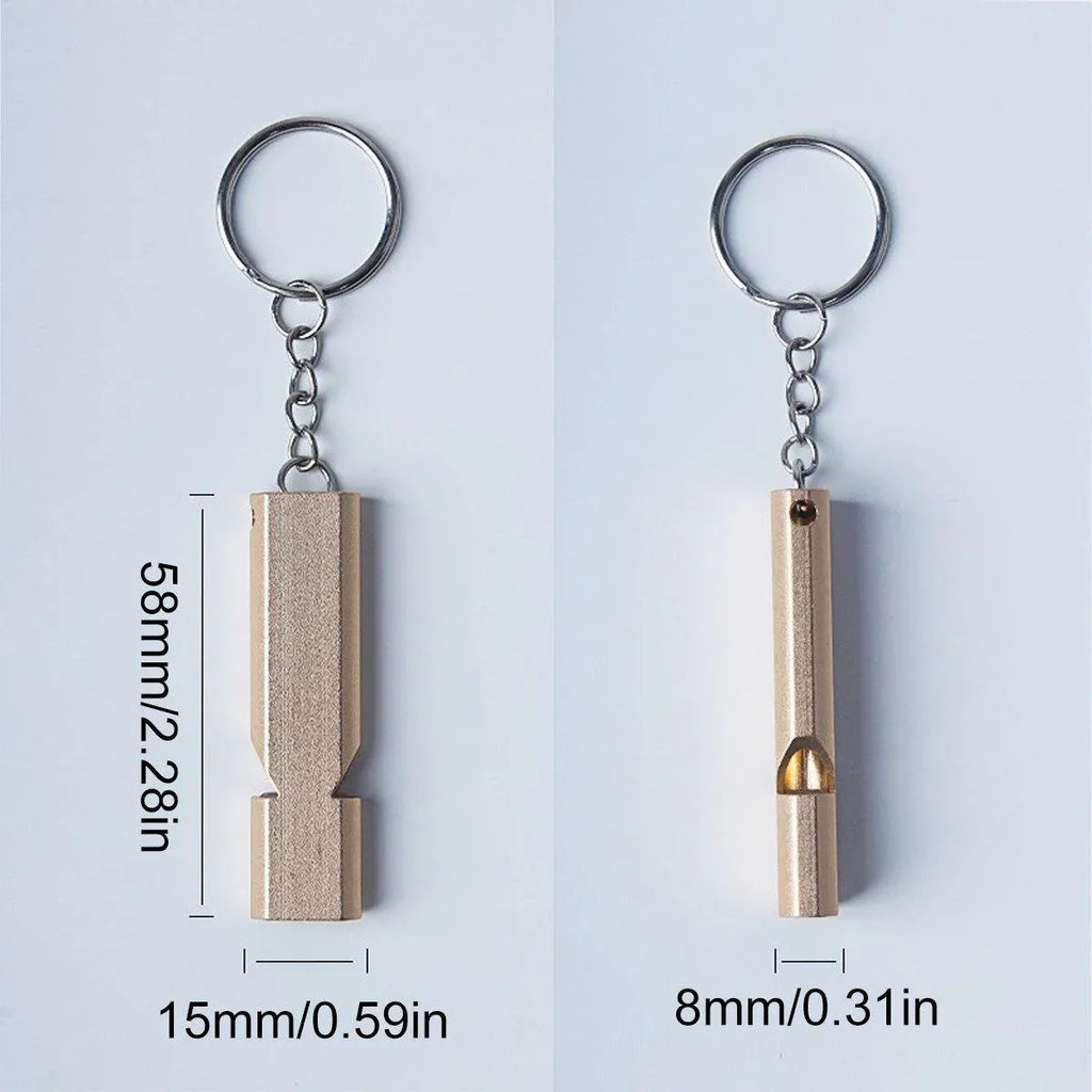 Bird Training Whistle Pet Bird Equipment Tease Lead Whistle for Pet Birds Parrot - Gold