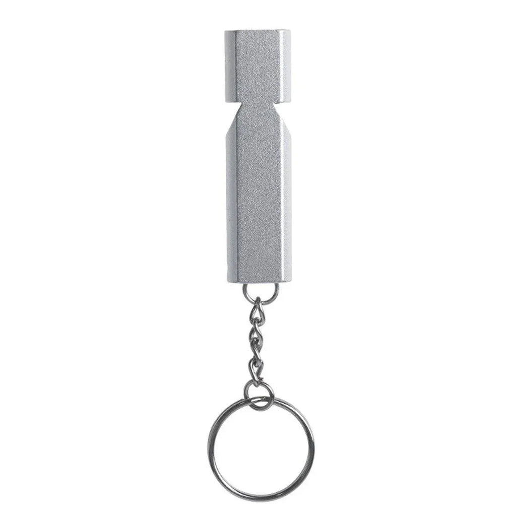 Bird Training Whistle Pet Bird Equipment Tease Lead Whistle for Pet Birds Parrot - Silver