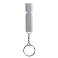 Bird Training Whistle Pet Bird Equipment Tease Lead Whistle for Pet Birds Parrot - Silver
