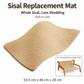 Replacement Mat for Sisal Lounge - Breathable Large Elevated Cat Scratcher Sofa Bed and Durable Scratch Board for Indoor Cats and Furniture Protection