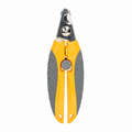 Pet Nail Clippers for Cats and Dogs - Stainless Steel Blade with Safety Guard, Non-Slip ABS TPR Handle, Auto-Return Spring Design for Easy Home Grooming